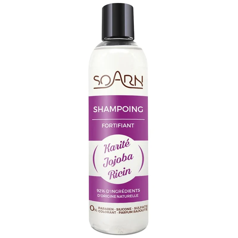 Soarn - Shampoing fortifiant "Karité Jojoba Ricin" - 250 ml