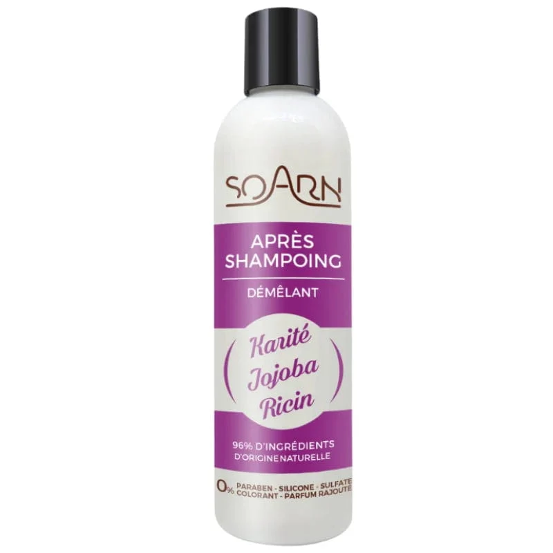 Soarn - Karité & Jojoba & Ricin - Après-shampoing "démêlant" - 250 ml