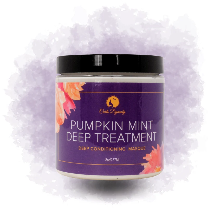Curls Dynasty - Masque Capillaire "Pumpkin mint deep treatment" - 227 ml