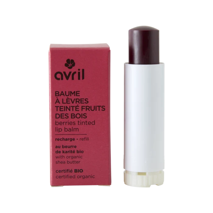 Recharge baume lèvres teinté - Fruits des bois 4gr - certifié bio