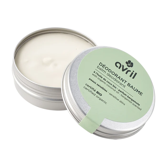 Déodorant baume peaux sensibles - parfum bergamote 85 g certifié bio