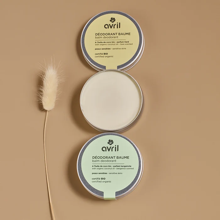 Déodorant baume peaux sensibles - parfum bergamote 85 g certifié bio