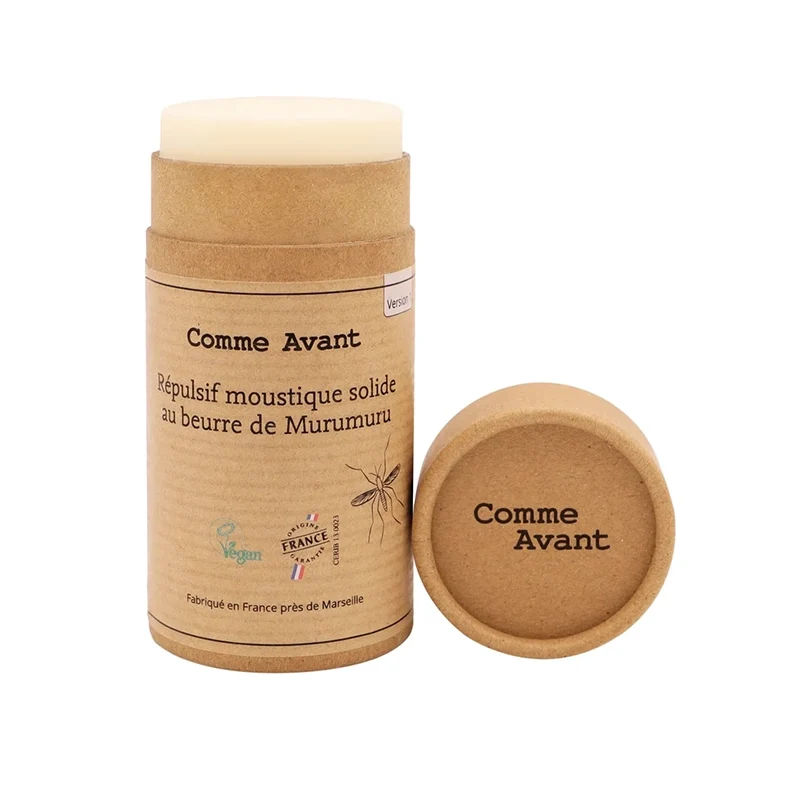 Répulsif anti-moustique solide au beurre de Murumuru