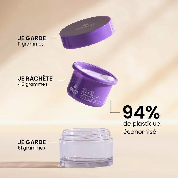 Crème de jour riche Pro âge + 50 ml - Certifié bio