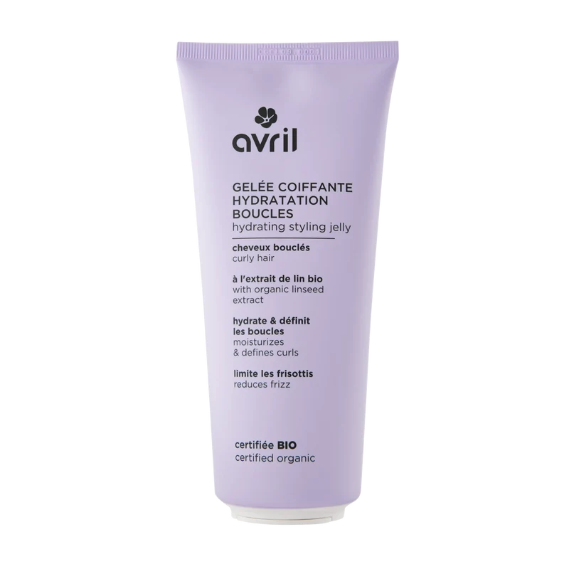 Gelée coiffante hydratation boucles 200 ml certifié bio