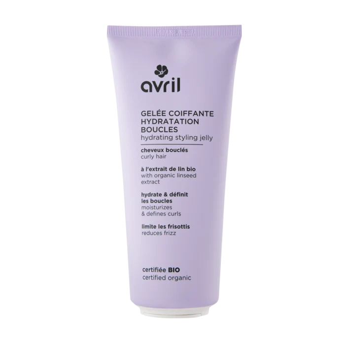 Gelée coiffante hydratation boucles 200 ml certifié bio