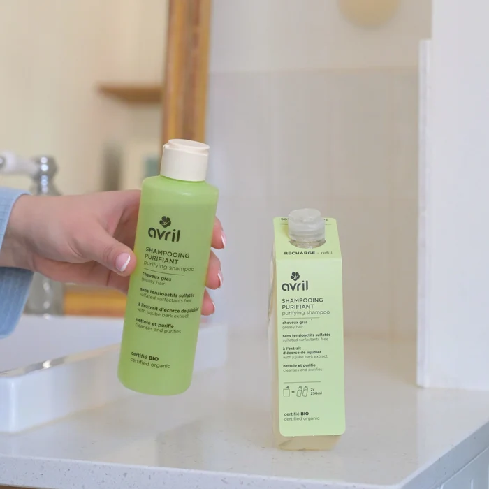 Shampooing purifiant - cheveux gras - 250ml certifié bio