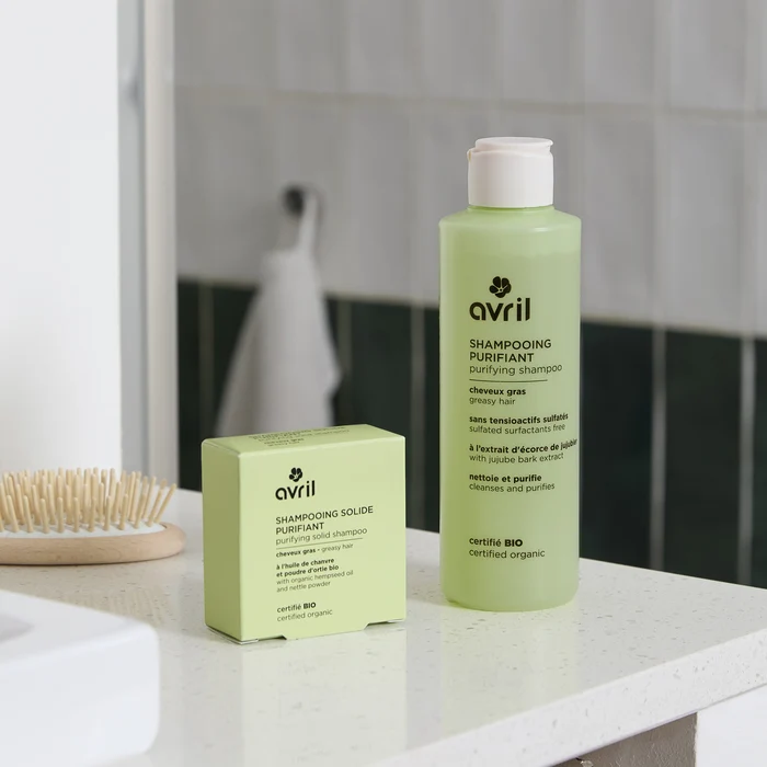 Shampooing purifiant - cheveux gras - 250ml certifié bio
