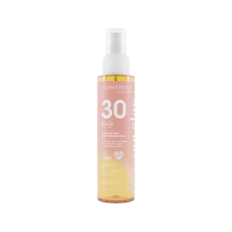 Huile solaire - Haute protection SPF 30