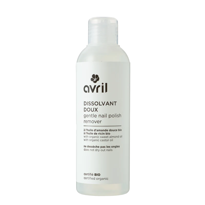 Dissolvant doux 200ml - Certifié bio