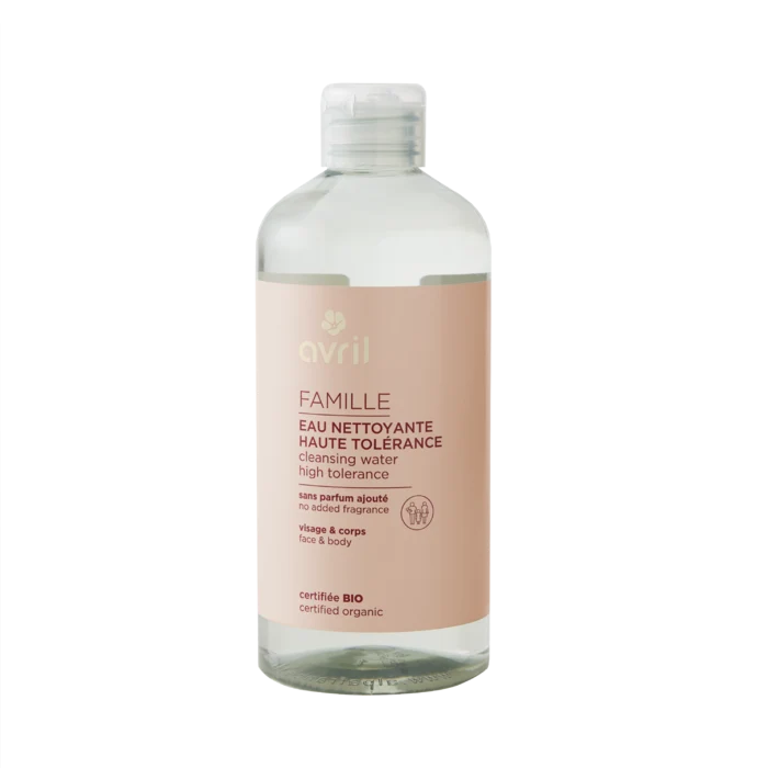 Eau nettoyante haute tolérance 500 ml - Certifié bio