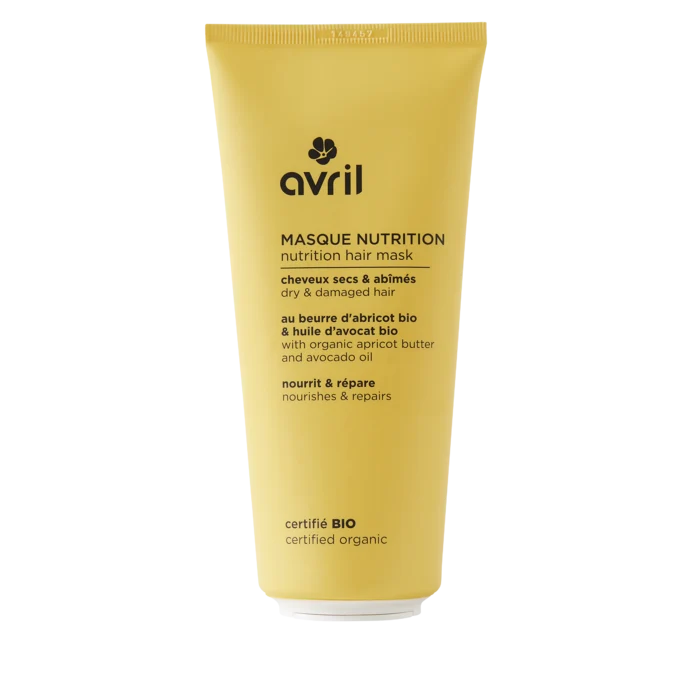 Masque nutrition cheveux secs & abîmés 200ml certifié bio