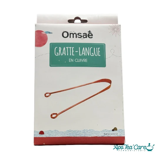 Gratte Langue en Cuivre - Hygiène Buccale Ayurvédique