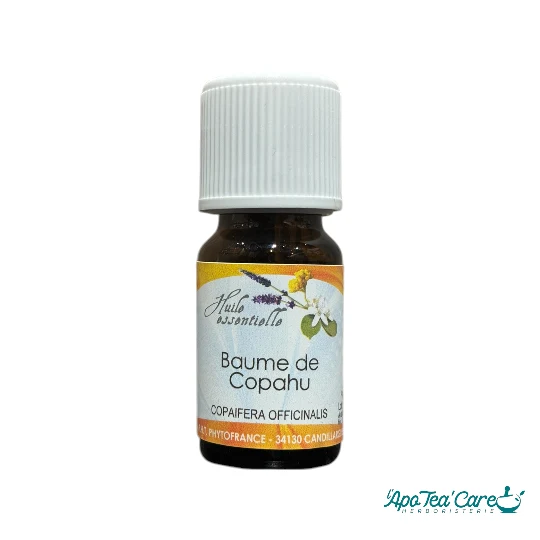 Huile Essentielle Copahu 10ml Bio - Voies Respiratoires et Peau