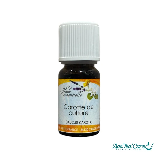 Huile Essentielle Carotte 10ml Bio - Peau et Régénération