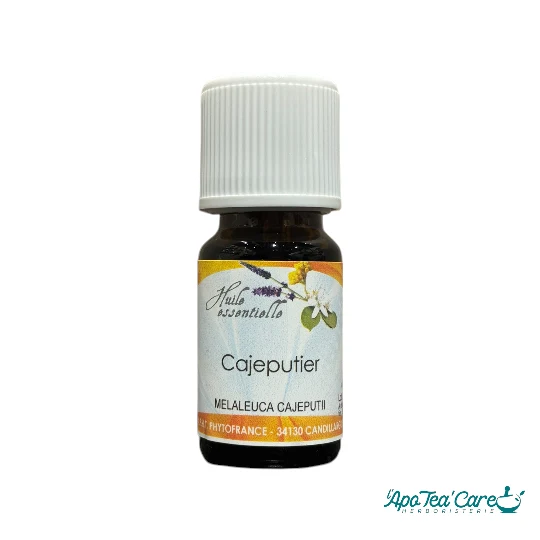 Huile Essentielle Cajeputier 10ml Bio - Voies Respiratoires et Peau