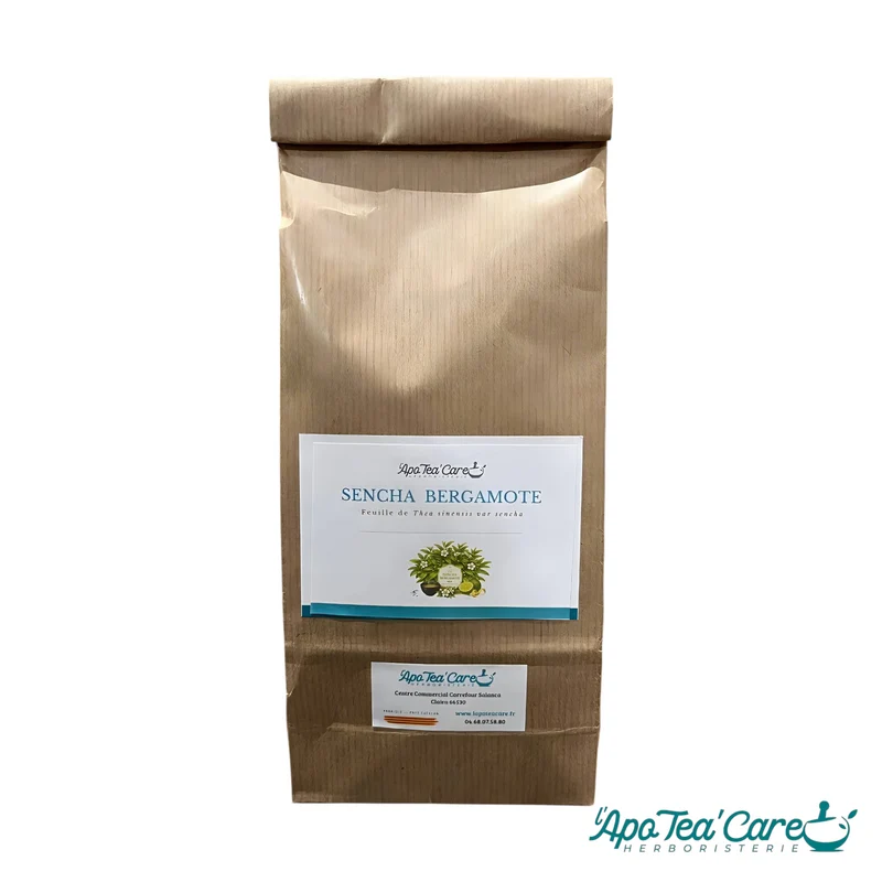 Thé vert Sencha à la bergamote 100g