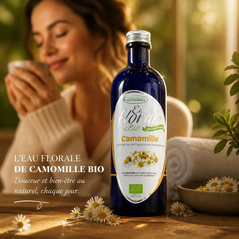 Hydrolat Camomille Romaine Bio 200ml - PhytoFrance