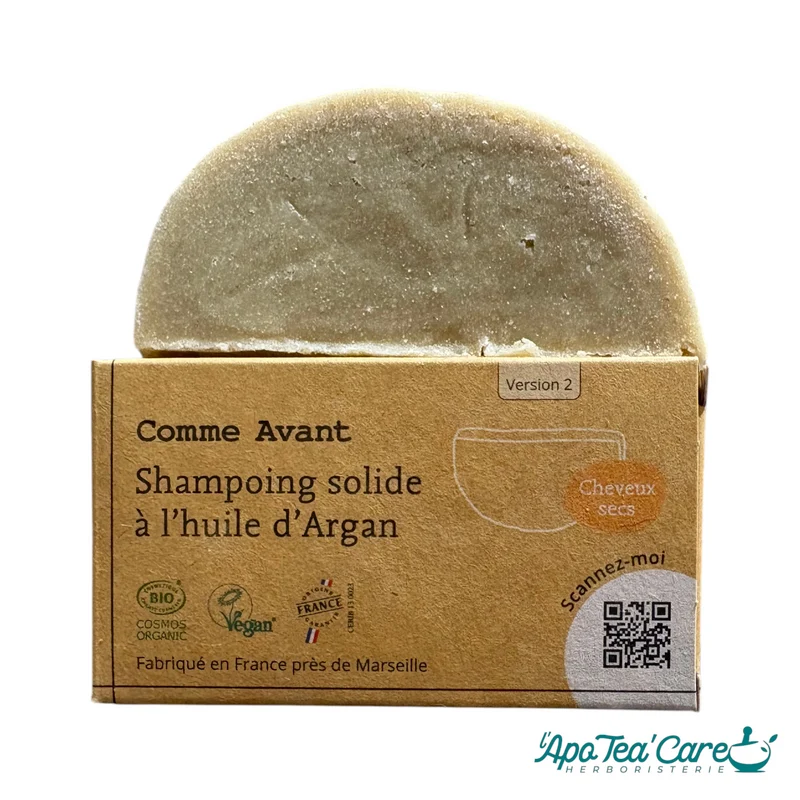 Shampoing solide naturel – Comme Avant (5 formules)