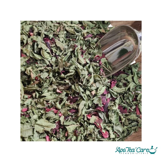 L'ApoTea Fraîcheur d'été – La Vivifiante : Menthe Poivrée & Hibiscus 60g
