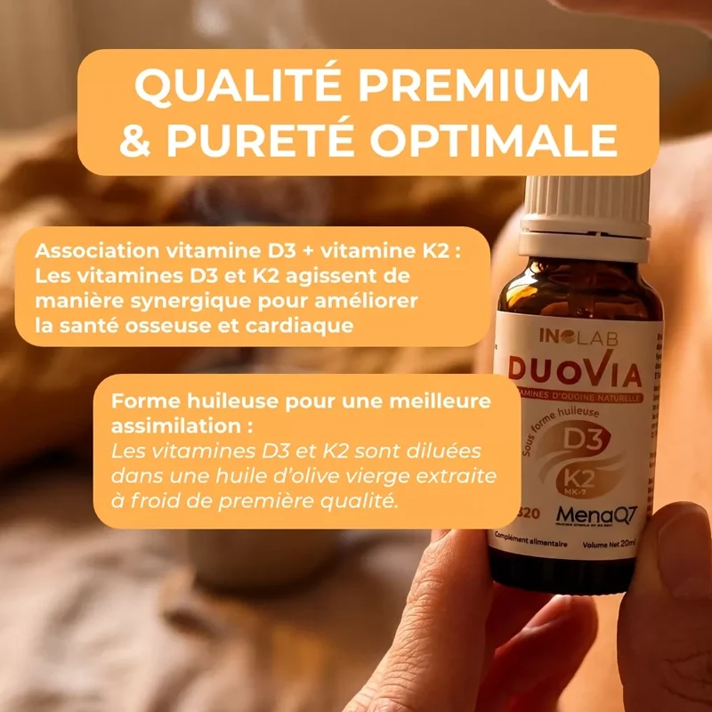 Vitamine D3 K2 Duo via