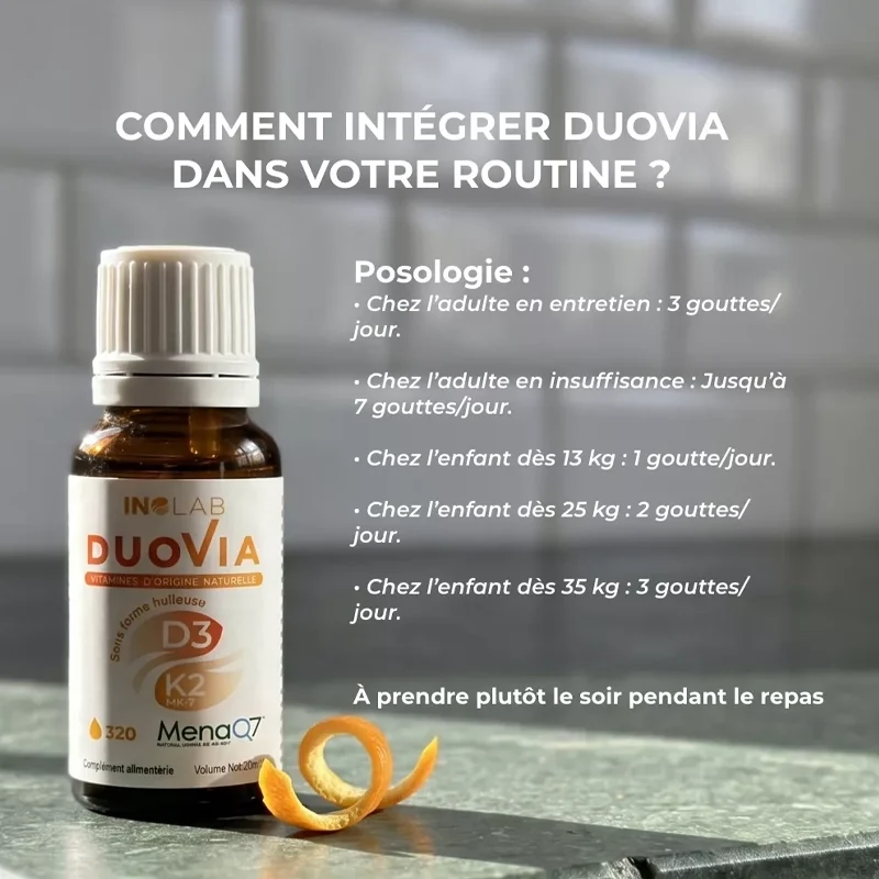 Vitamine D3 K2 Duo via