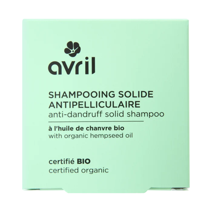 Shampooing solide antipelliculaire 60g certifié bio