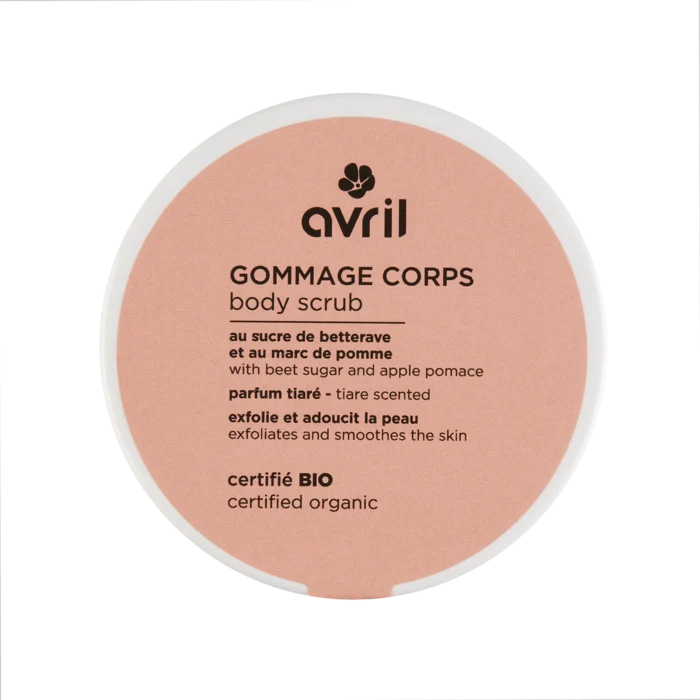 Gommage corps 200ml certifié bio