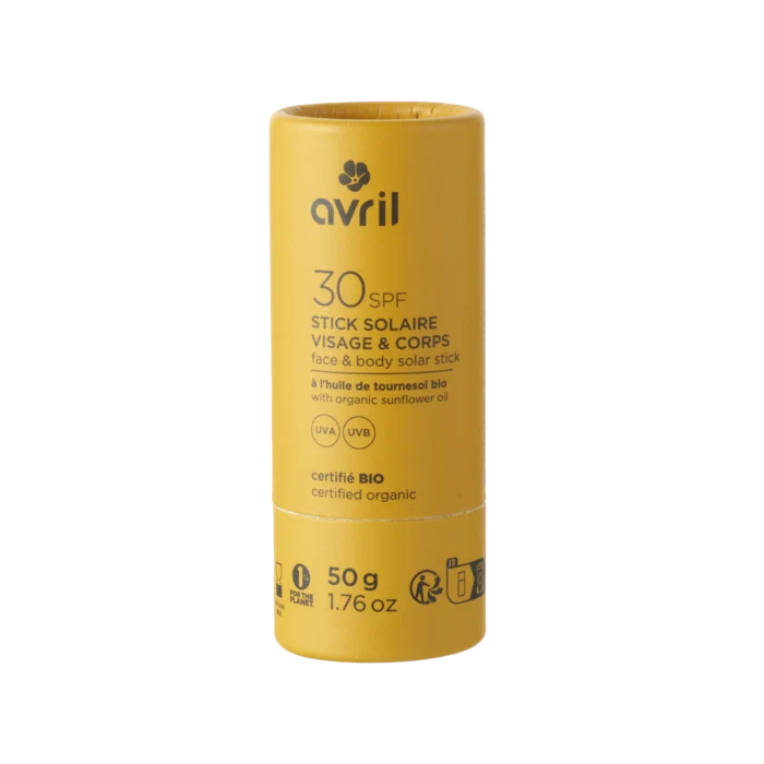 Stick solaire SPF30 50g - certifié bio
