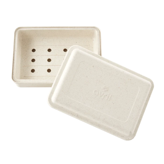 Boite à savon egouttoir en bioplastique