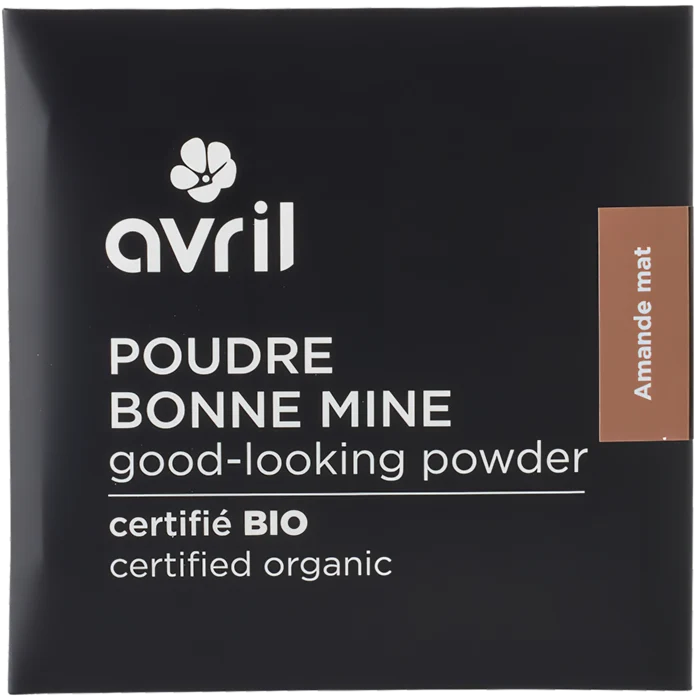 RECHARGE POUDRE BONNE MINE AMANDE MAT CERTIFIÉ BIO