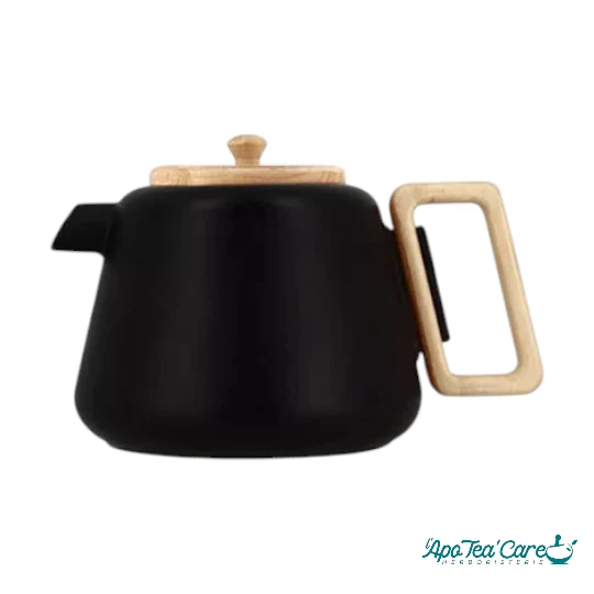 Théière Viggo en fonte Noir Compatible Plaques de Cuisson 500ml ou 1000ml