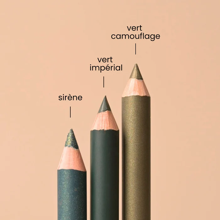 Crayon yeux Vert impérial certifié bio