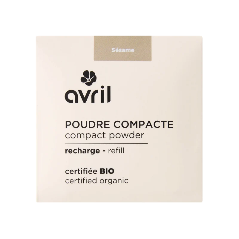 Recharge poudre compacte Sésame Certifiée bio