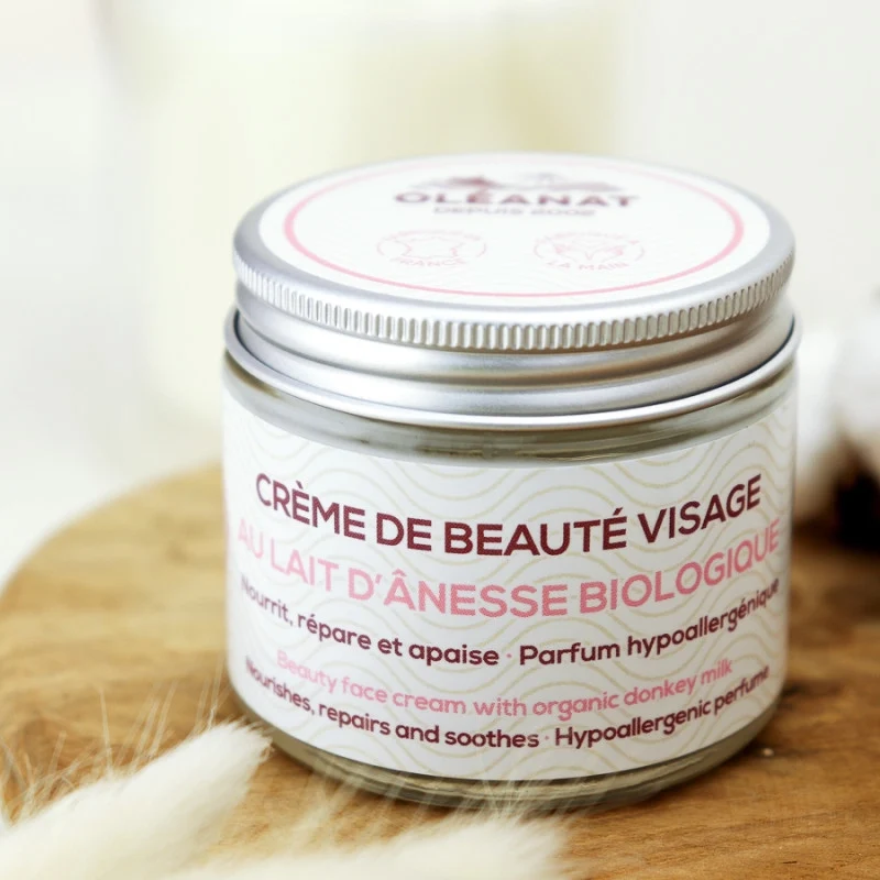 Crème de beauté au lait d'Ânesse BIO