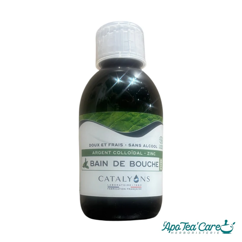 Bain de Bouche à l'argent Colloidal 250 ml Catalyons