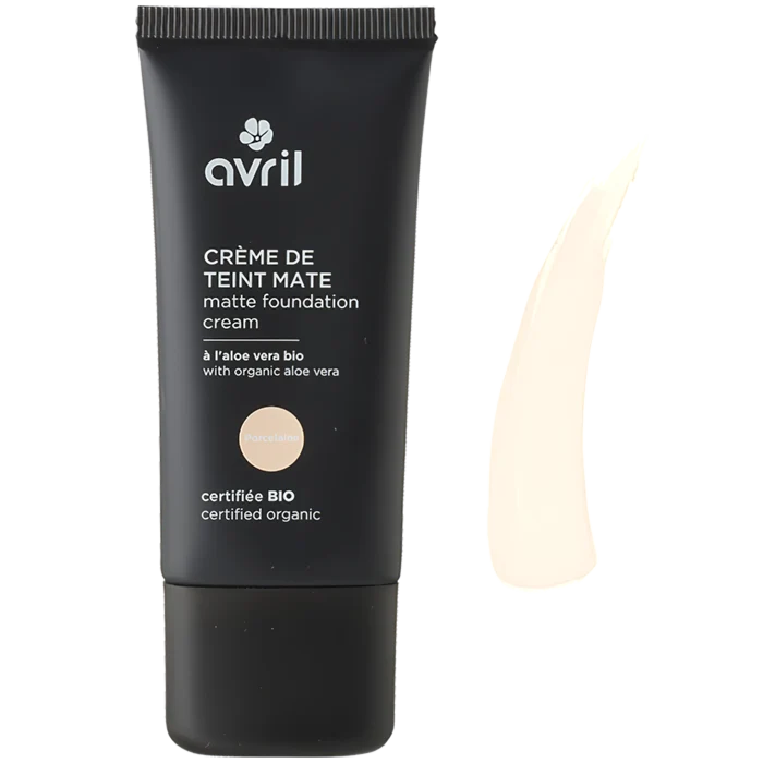 Crème de teint mate Porcelaine 28 ml Certifiée bio