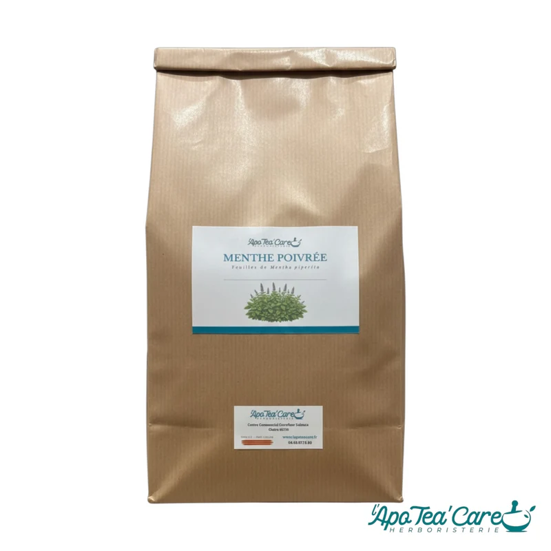 Menthe Poivrée Feuille Mondée Bio France - Qualité Premium