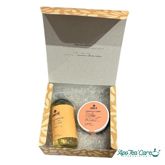 Coffret Cadeau Gommage et Douche Avril Cosmétiques
