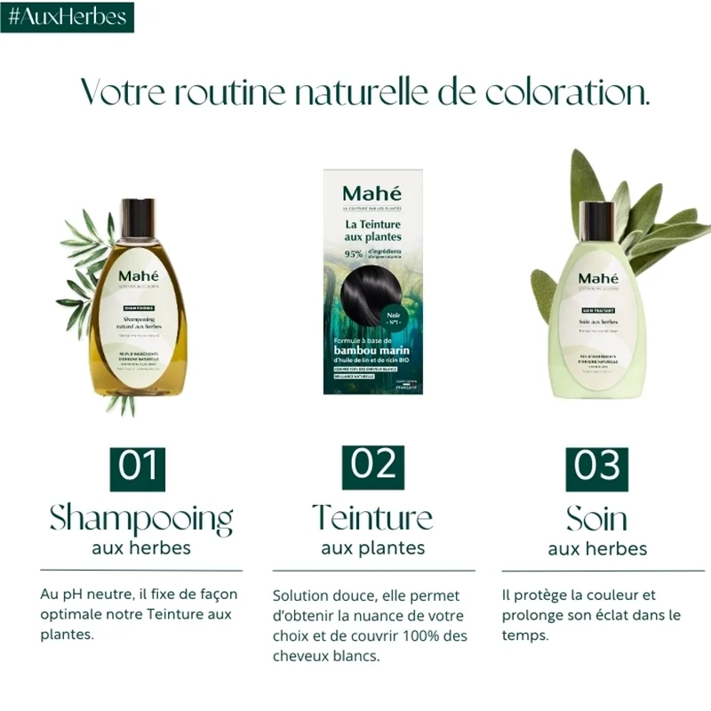 Teinture aux plantes Martine Mahé n°7 Blond