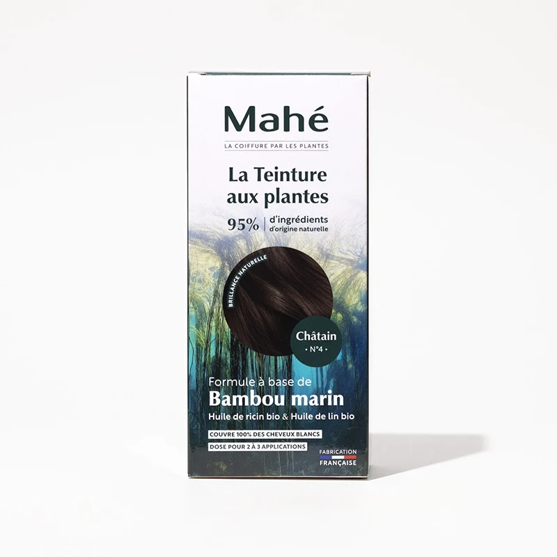 Teinture aux plantes Martine Mahé n°4 Châtain