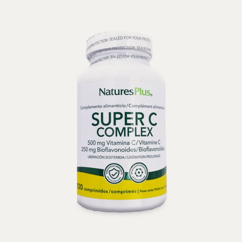 Super C Complex 500mg Vitamine C Libération Prolongée