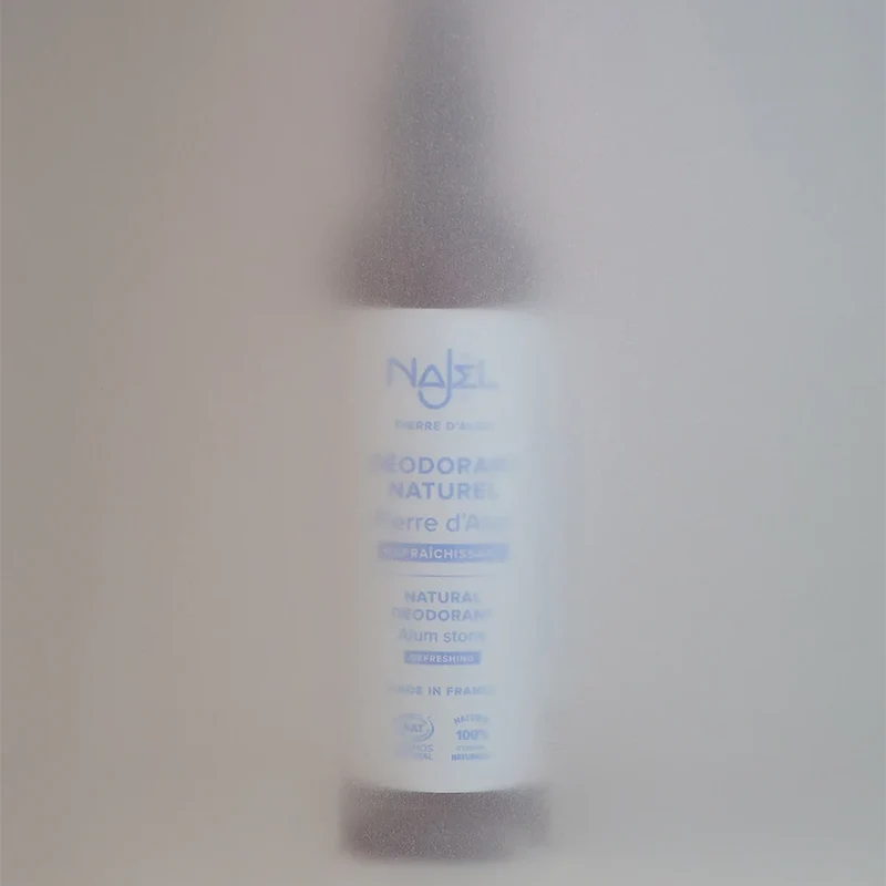 Spray liquide Pierre d'Alun naturelle - Déodorant (garantie sans sel d'aluminium)