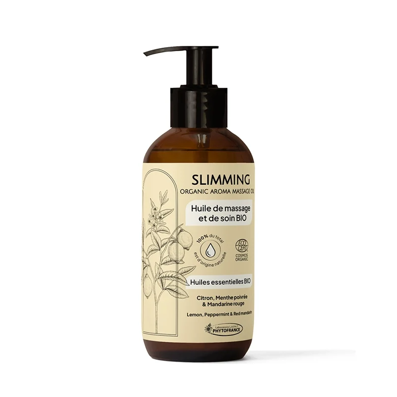 Slimming - Huile de massage et de soin BIO