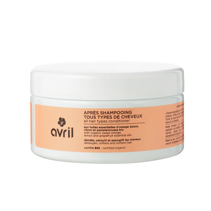 Après-shampooing tous types de cheveux 200 ml - Certifié bio