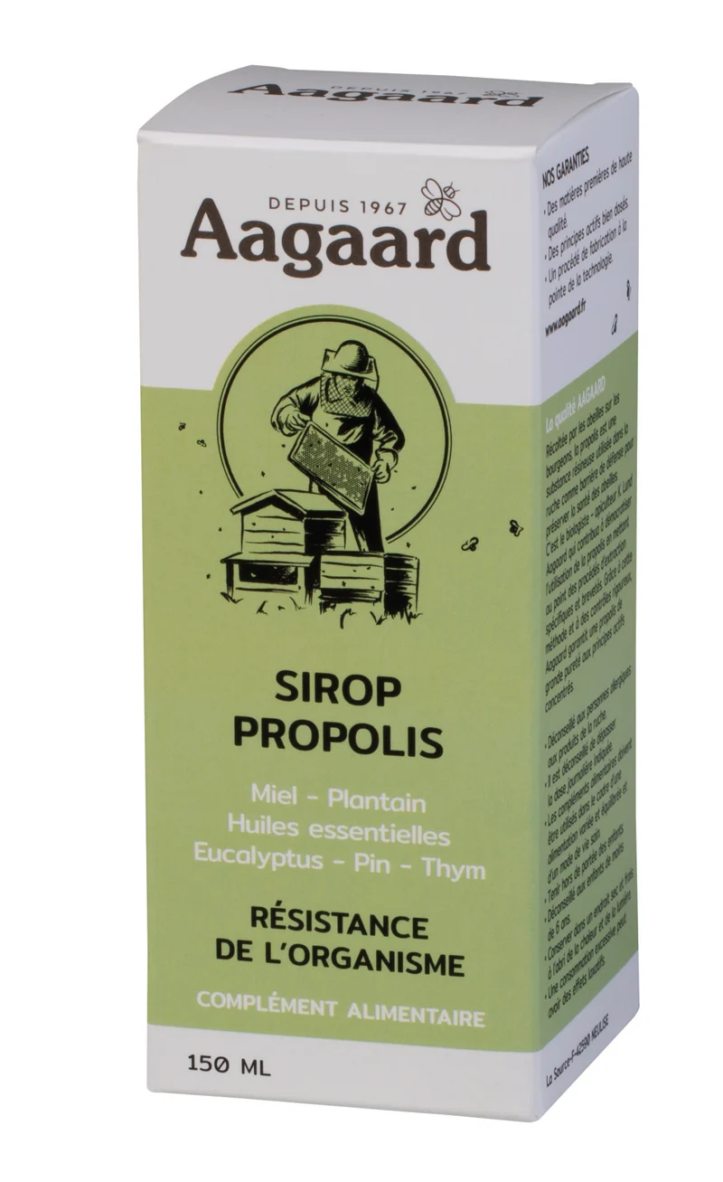 Sirop Pectoral à la Propolis® Plantes et propolis BIO