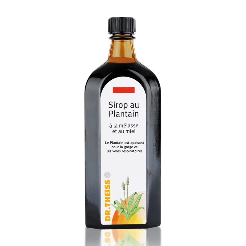 Sirop au Plantain à la Mélasse et au Miel