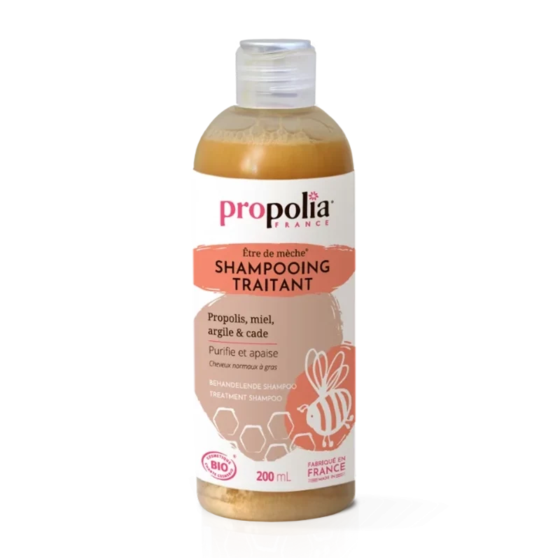 Shampooing Traitant BIO - Propolis, Miel, Argile & Cade