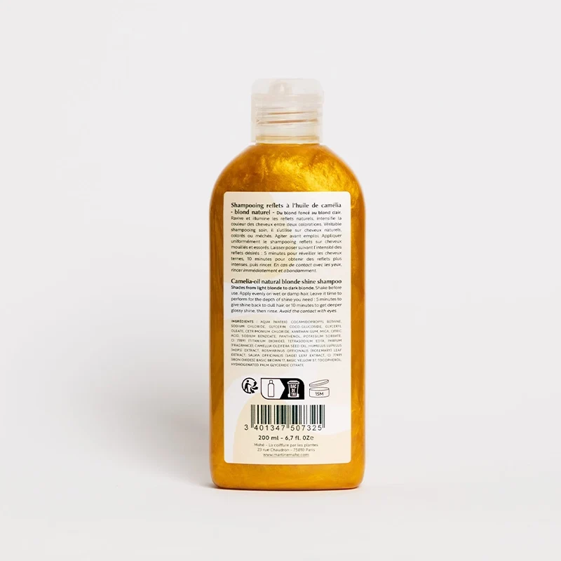Shampooing reflets blonds naturels