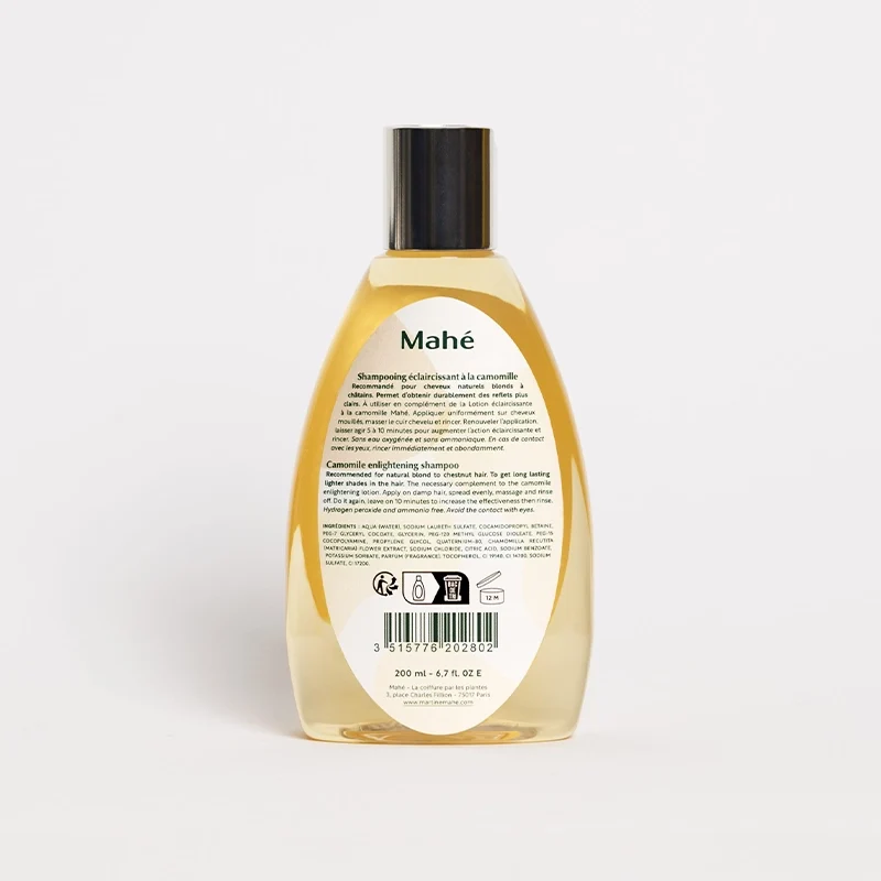 Shampooing à la camomille